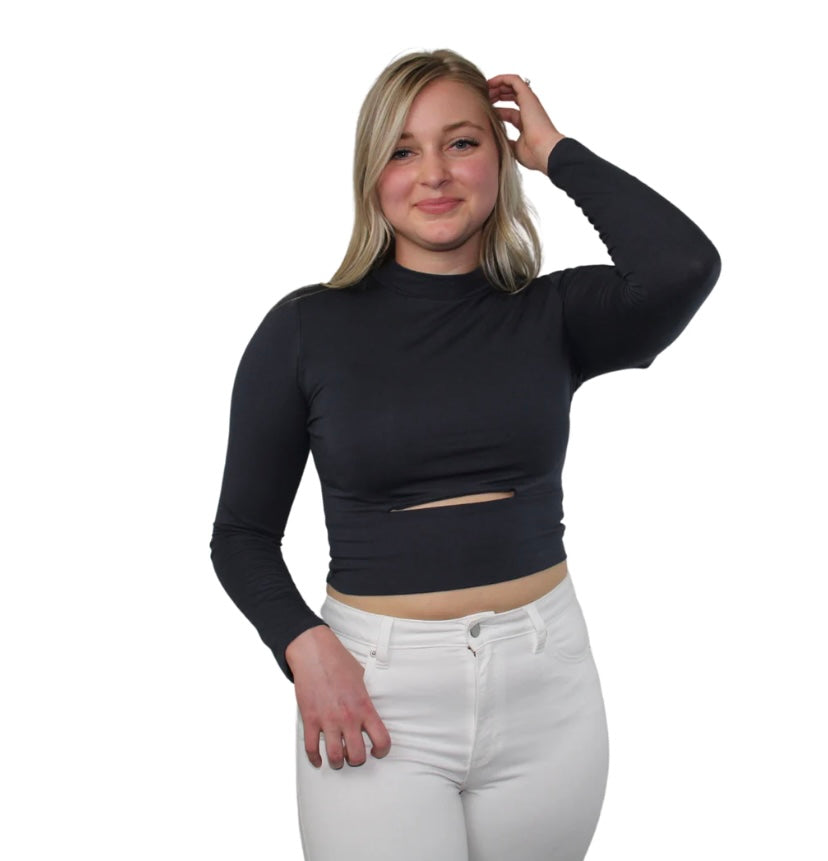 The Macie Cutout Crop