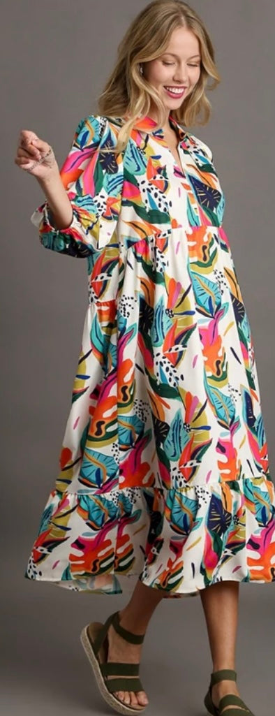 The Leilani Tropical Dress