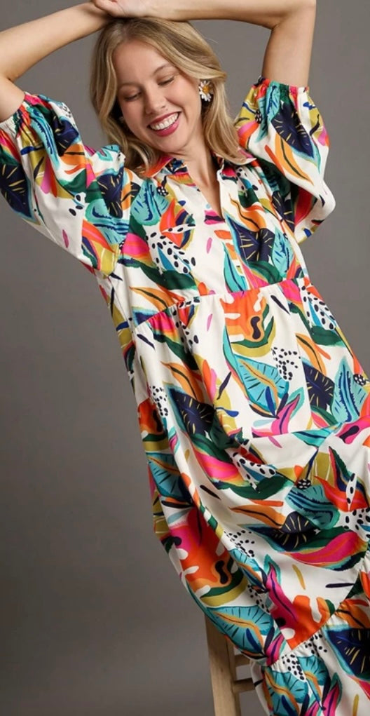 The Leilani Tropical Dress