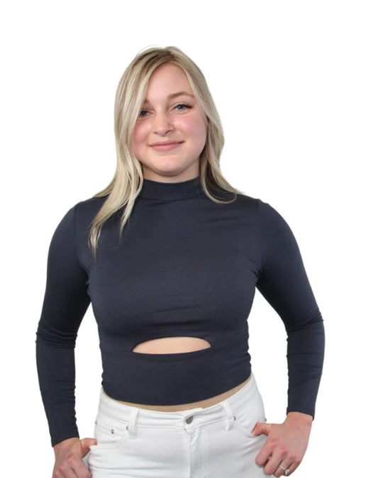 The Macie Cutout Crop