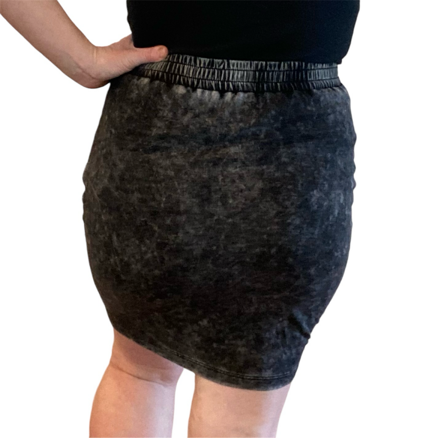 The Avril Mineral Washed Skirt