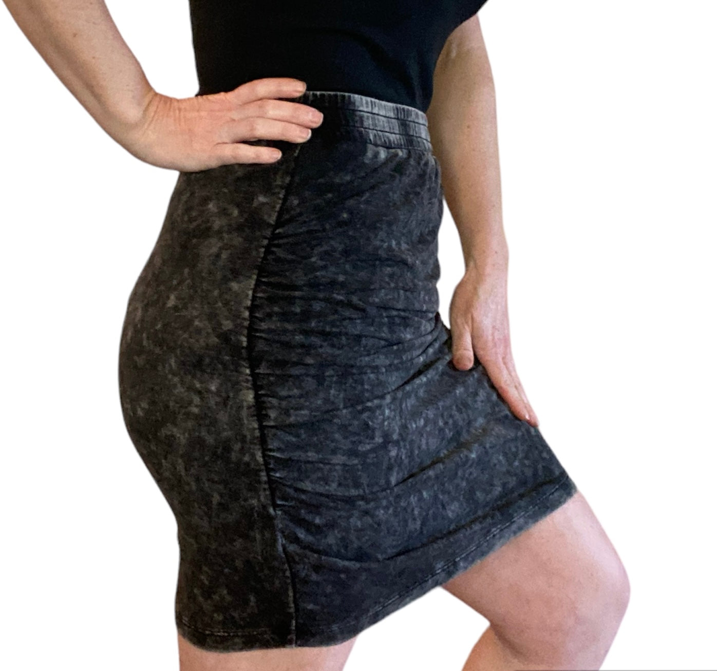 The Avril Mineral Washed Skirt