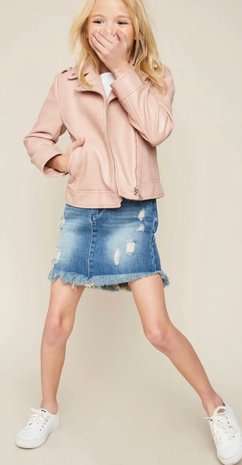 The Gracie Denim Skirt