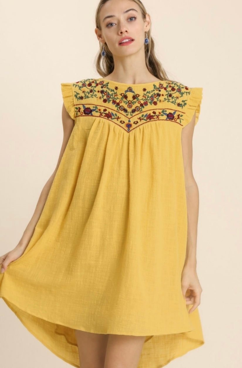 The Ivana Embroidered Dress