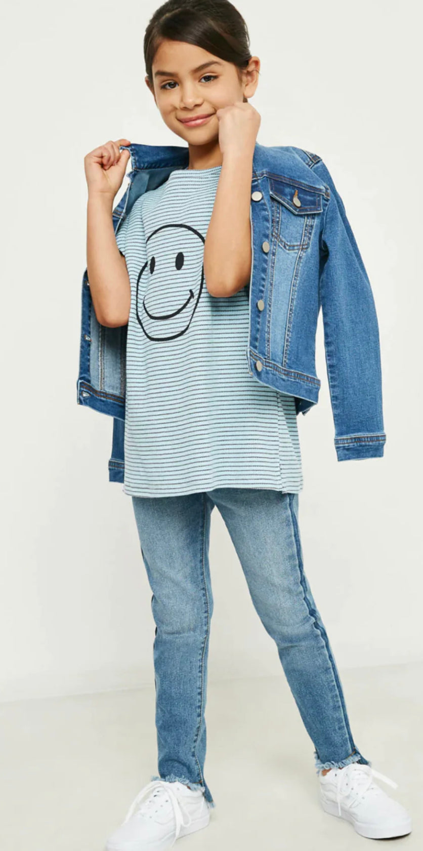 The Zoe Smiley Face Tee