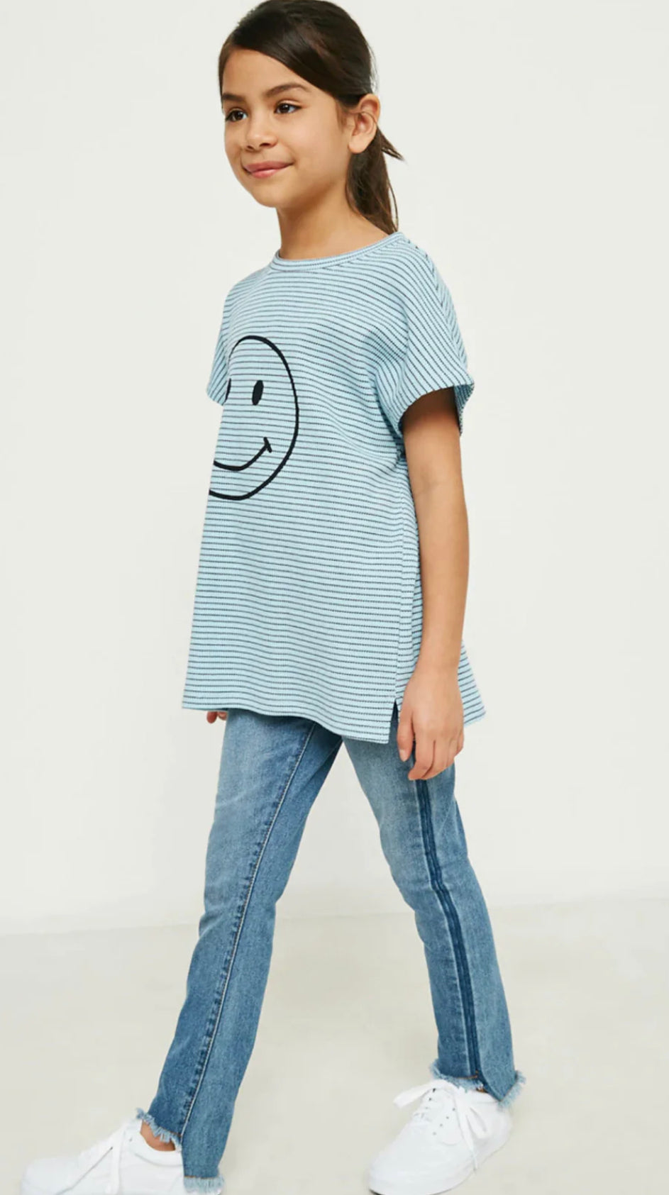 The Zoe Smiley Face Tee