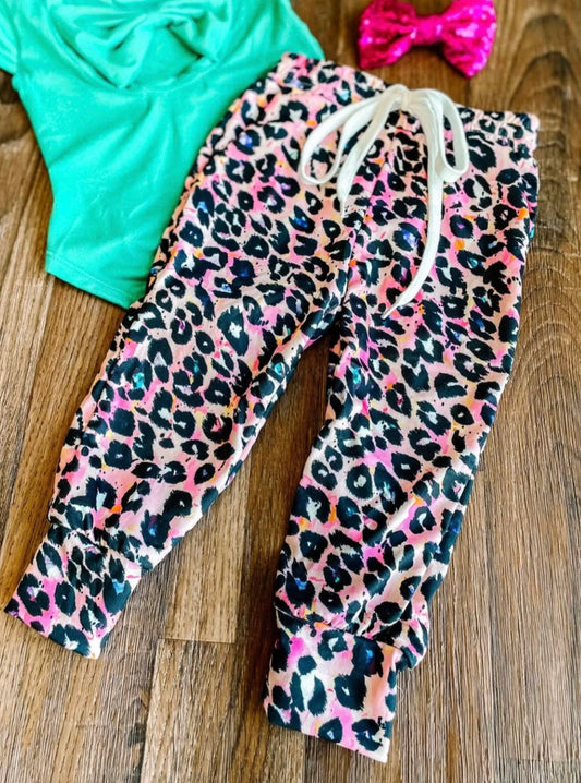 The Stacy Cheetah Jogger