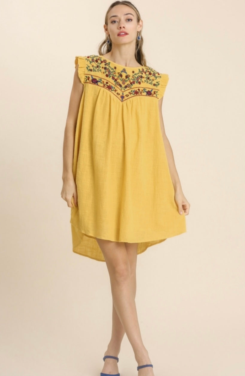 The Ivana Embroidered Dress