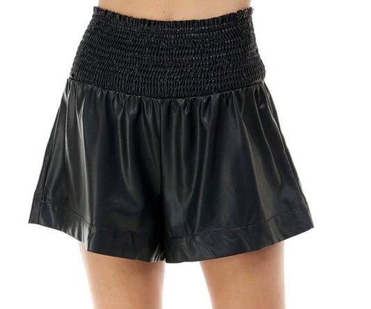 The Roxanne Vegan Leather Short